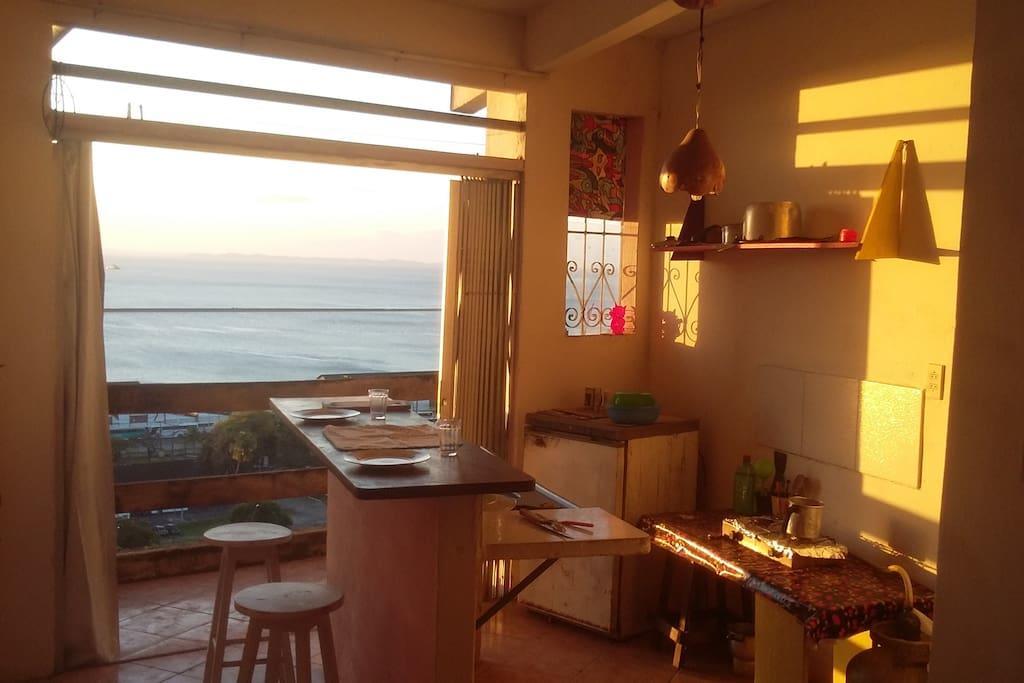 Apartamento Santo Antonio Vista Da Bahia Salvador da Bahia Oda fotoğraf